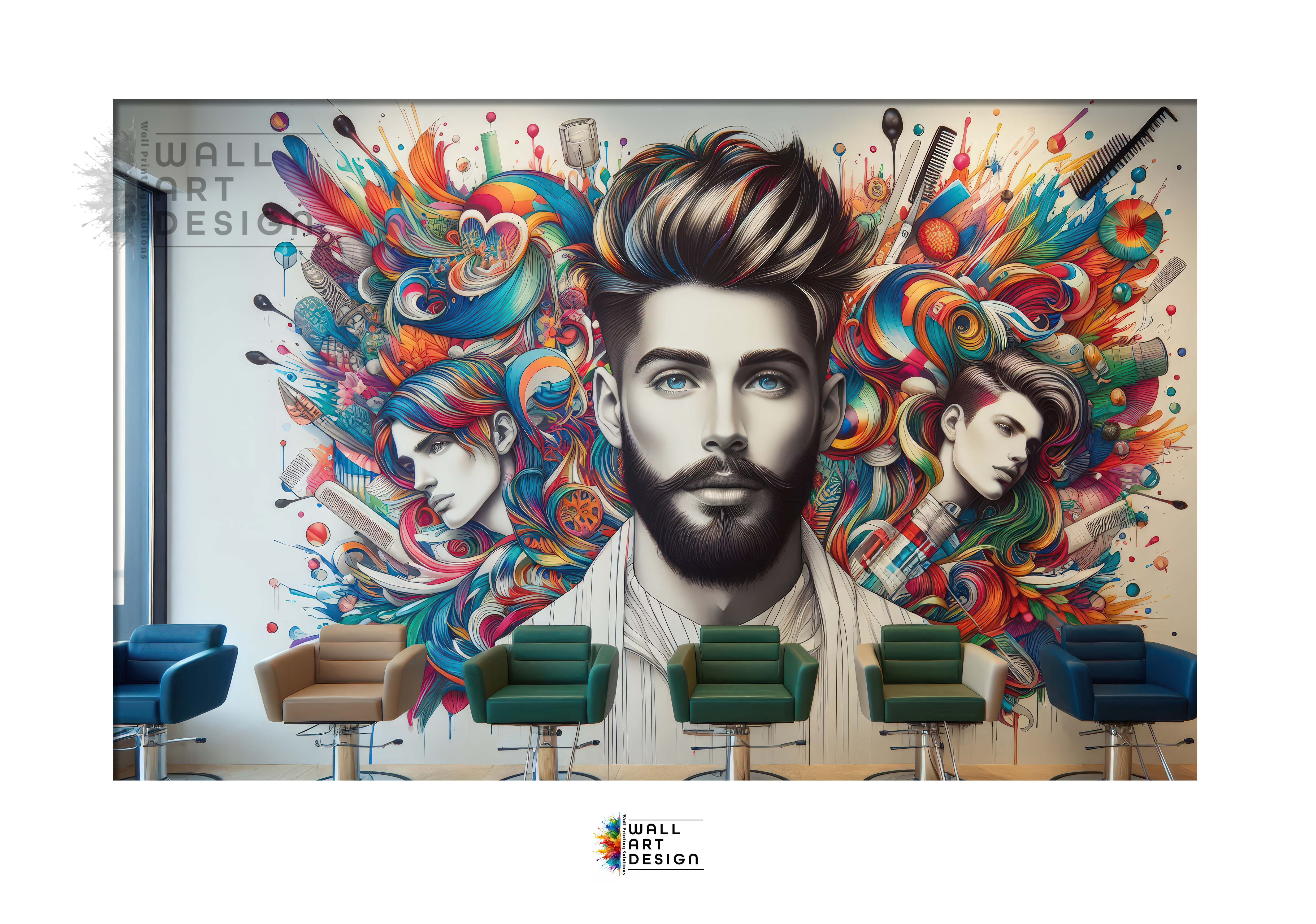 Colorful Wall Art Design