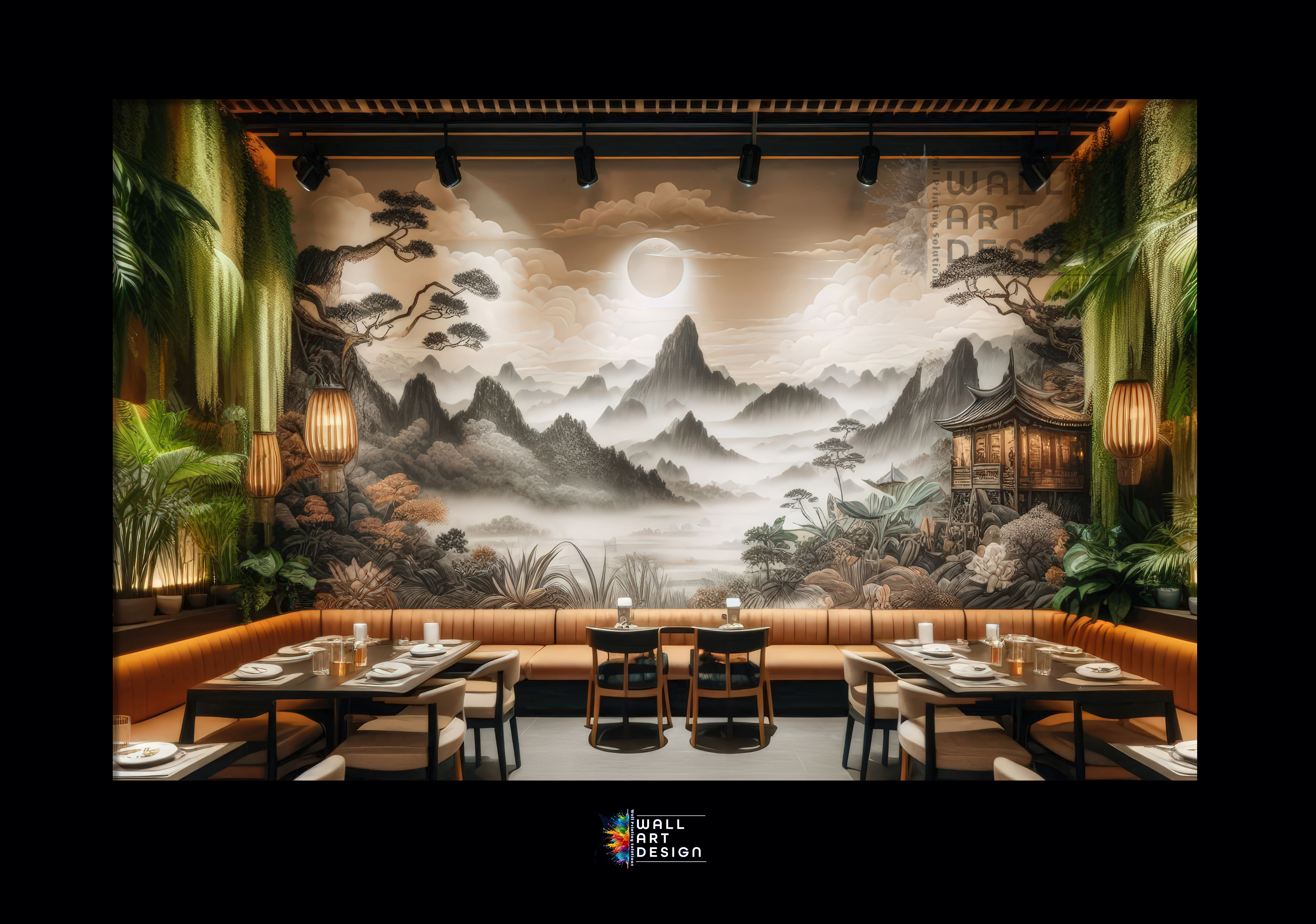 Restaurant Wall Print